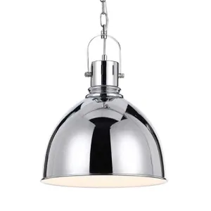 Market Chrome Industrial Pendant
