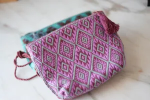 Mayan Embroidered Purse from Chiapas with Tassel