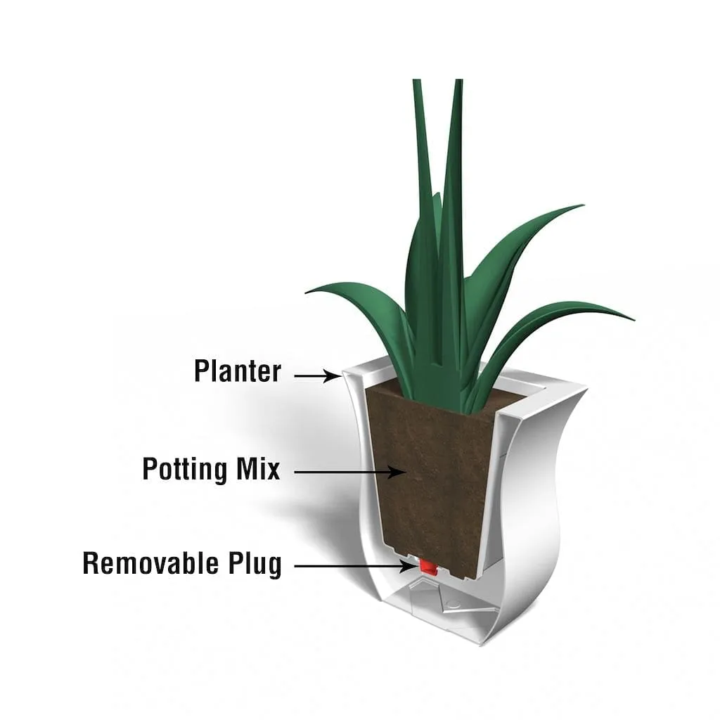 Mayne Valencia Square Planter