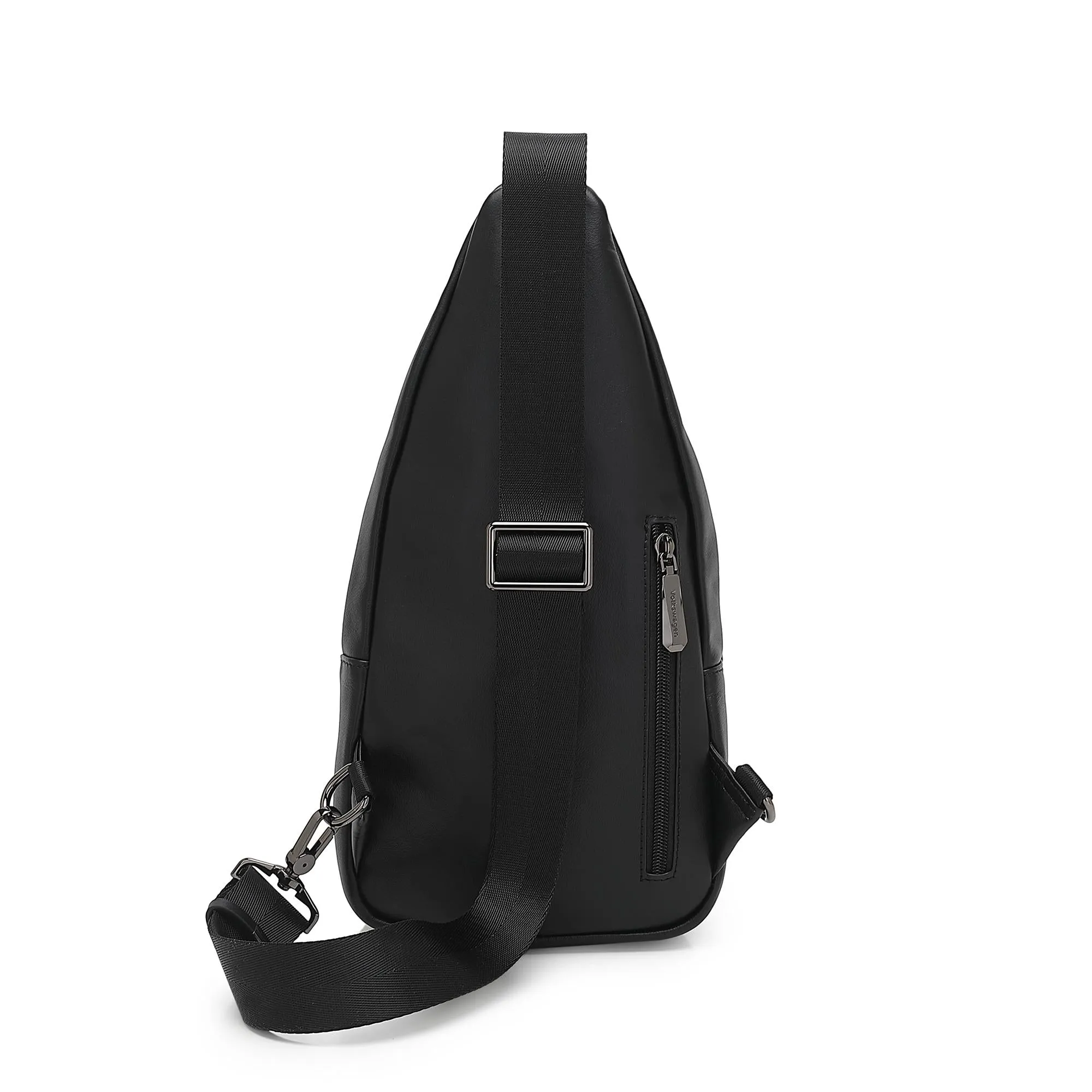 Men's Leather Chest Bag / Sling Bag / Crossbody Bag - VVU 10014