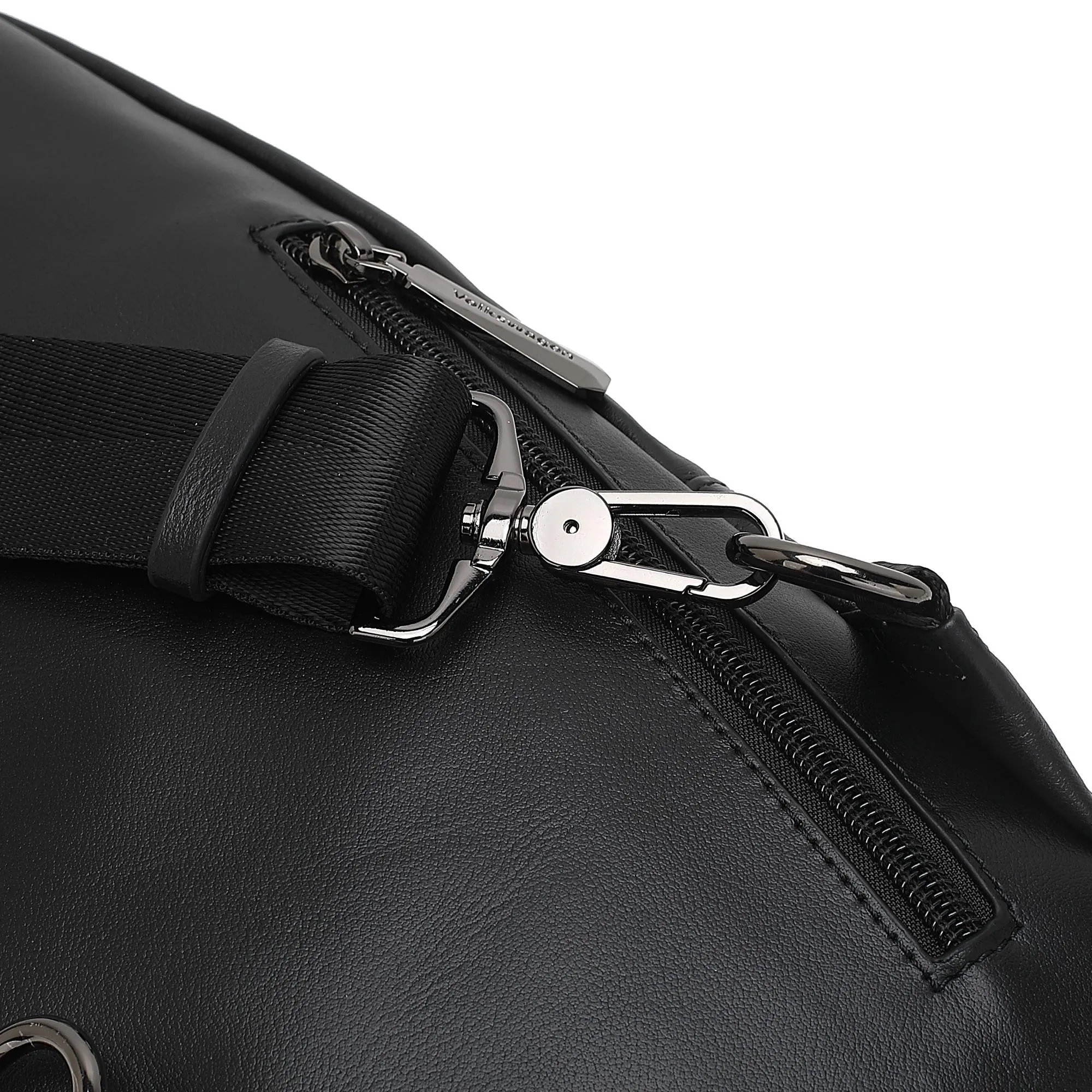 Men's Leather Chest Bag / Sling Bag / Crossbody Bag - VVU 10014