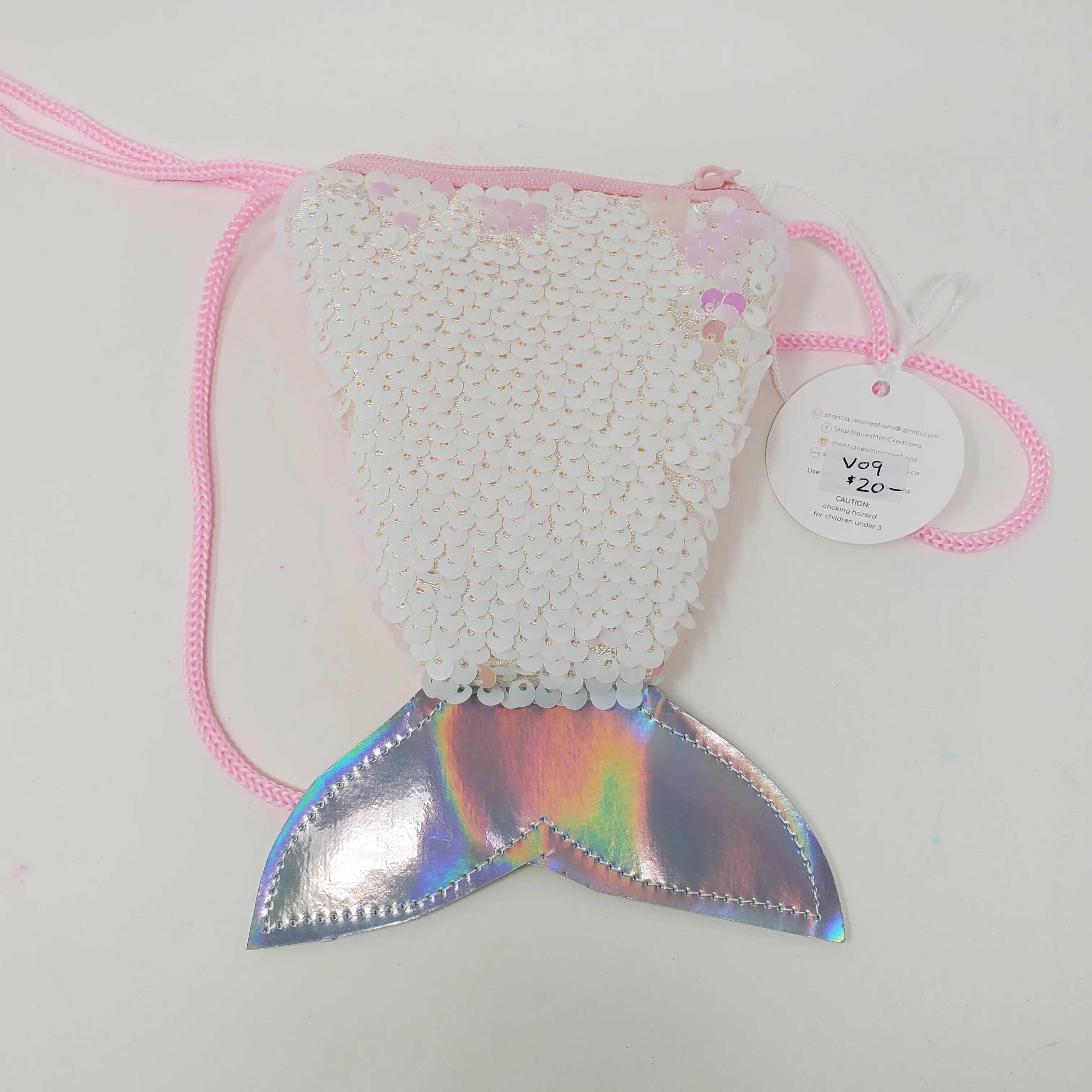 Mermaid Tail Sequins Purse