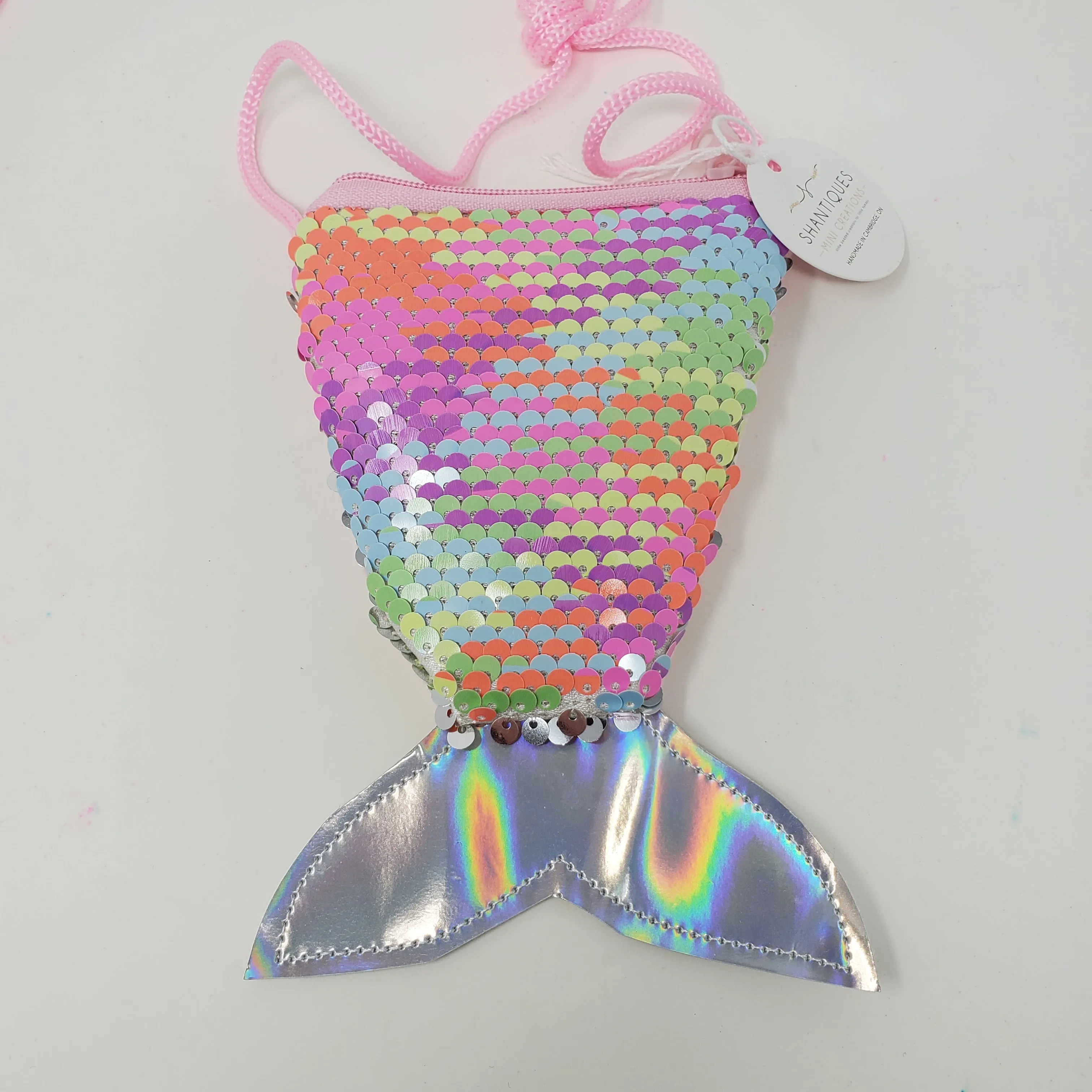 Mermaid Tail Sequins Purse