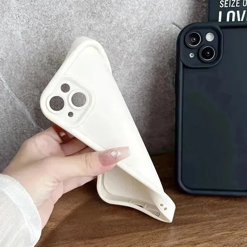 Mickey Minnie Fashion Clear Phone Case (For iPhones)