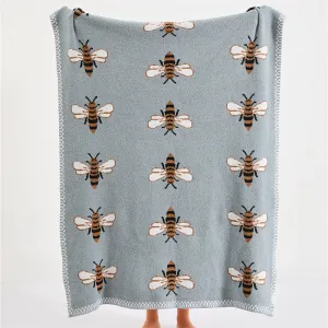 Microfiber Bee Throw Pillow Set