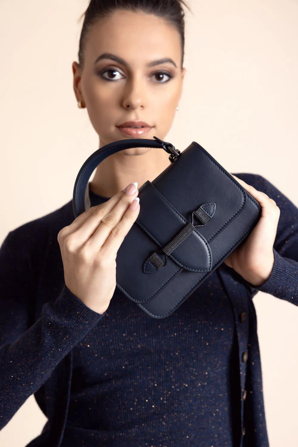 Mini Monili Trim Handbag