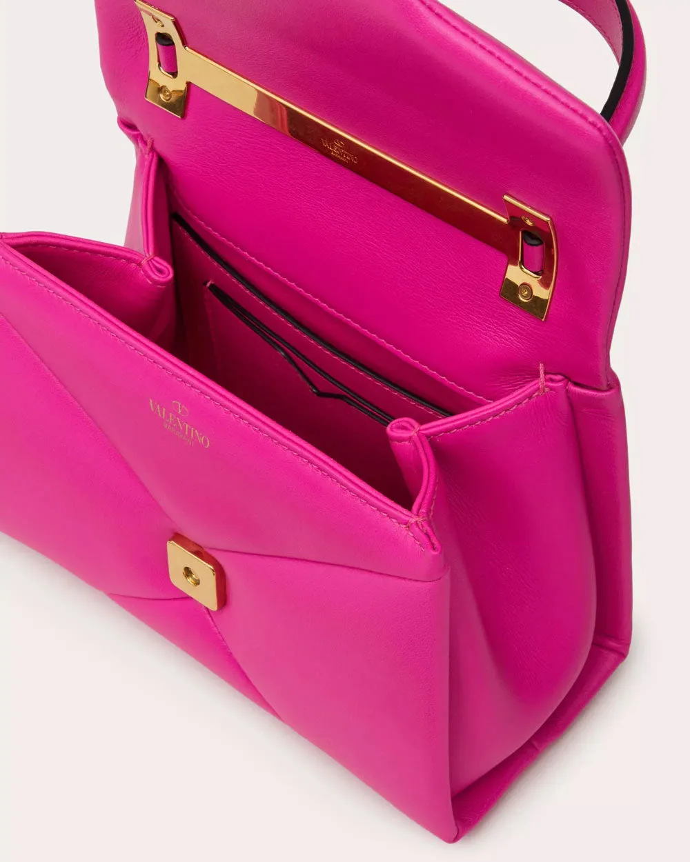Mini One Stud Nappa Handbag in Pink PP