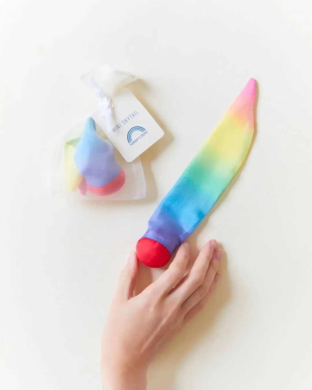 Mini Skytails - soft, silk throwing toy: Ocean