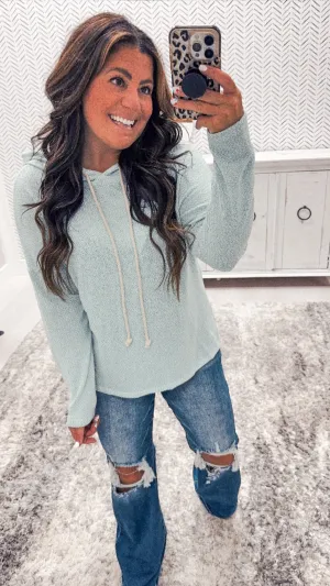 Mint Lightweight Comfy Hoodie