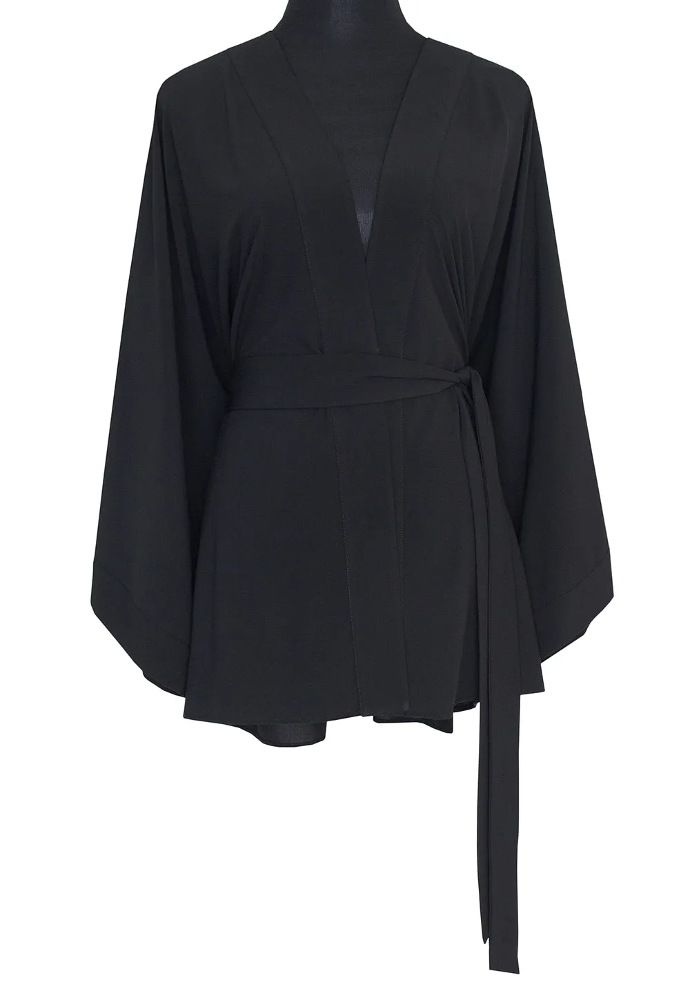 Monochrome - Black Kimono Panther (Black)