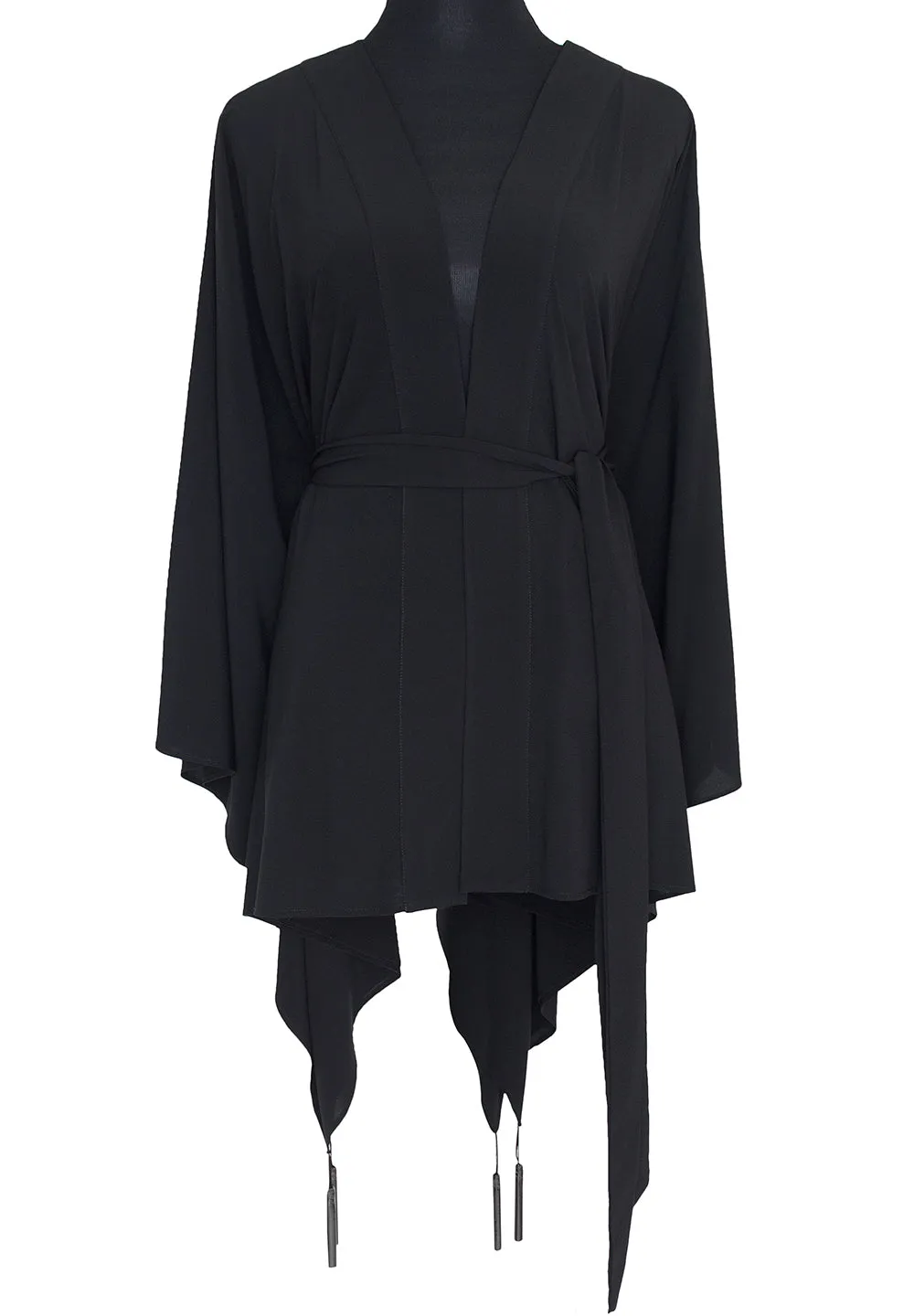 Monochrome - Black Kimono Panther (Black)