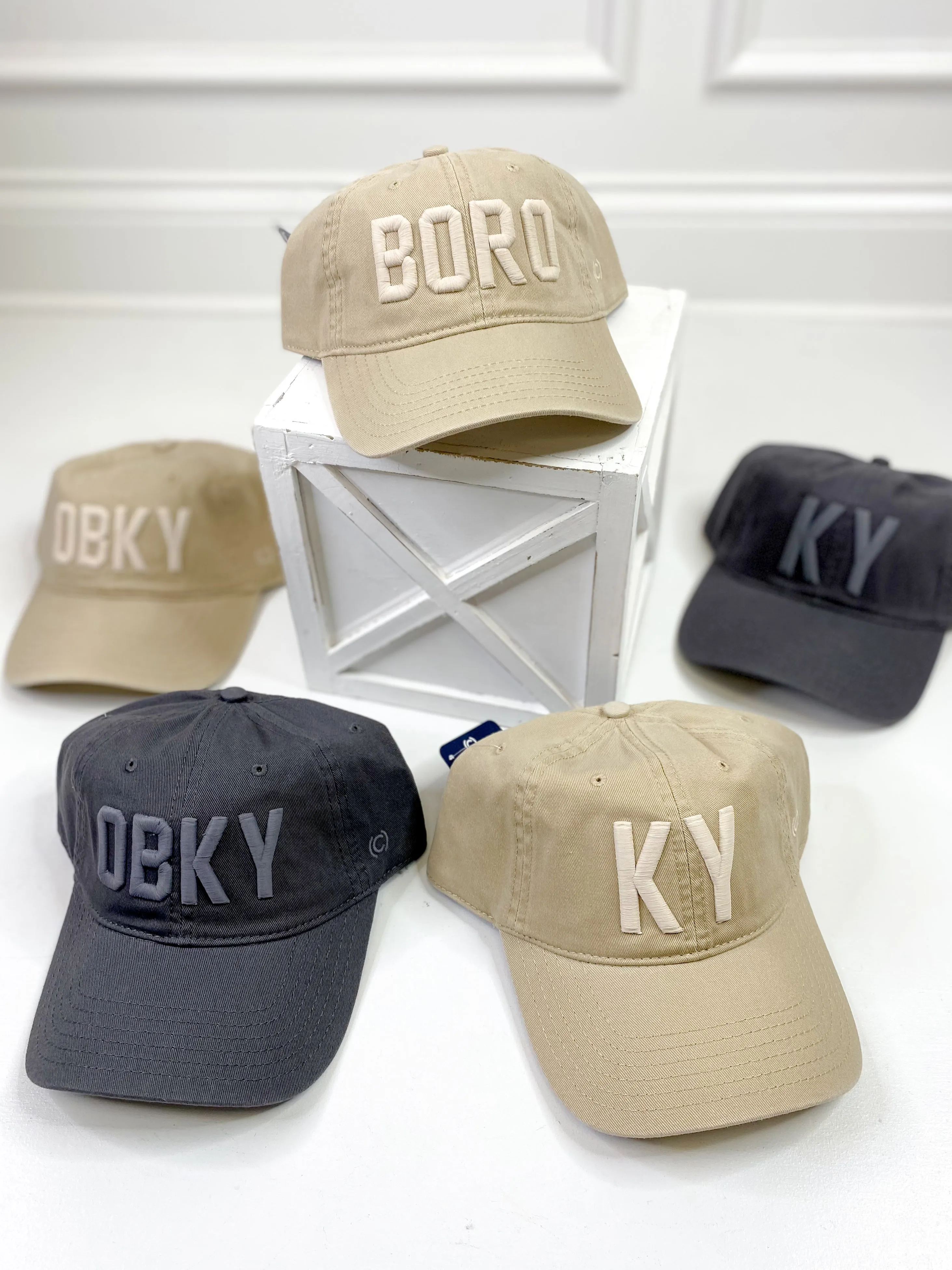 Monochrome BORO Hat