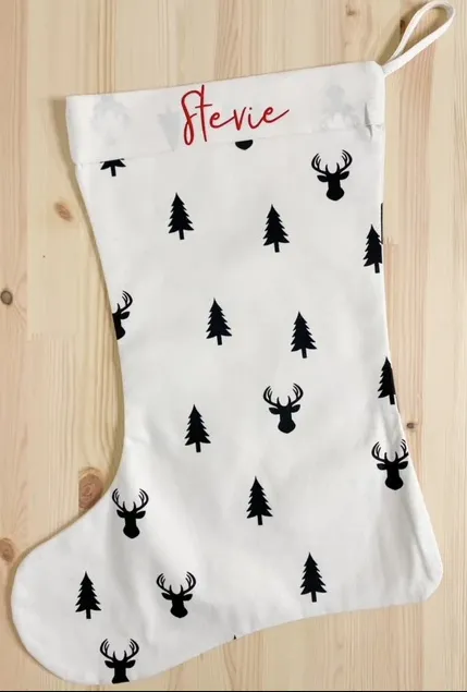 MONOCHROME XMAS STOCKINGS