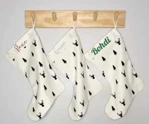MONOCHROME XMAS STOCKINGS