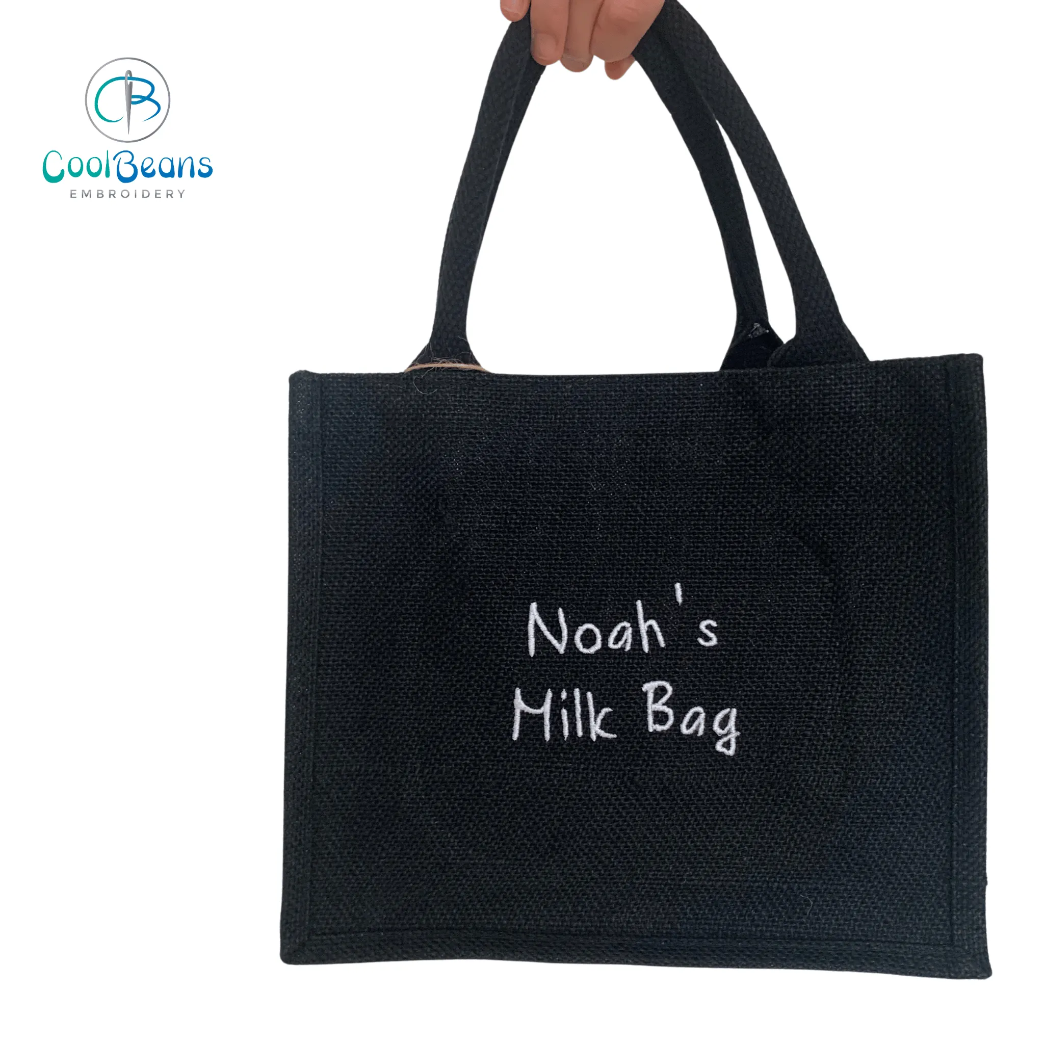 Name A Jute Gift Bag - Personalised