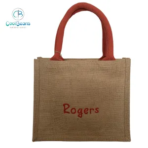 Name A Jute Gift Bag - Personalised