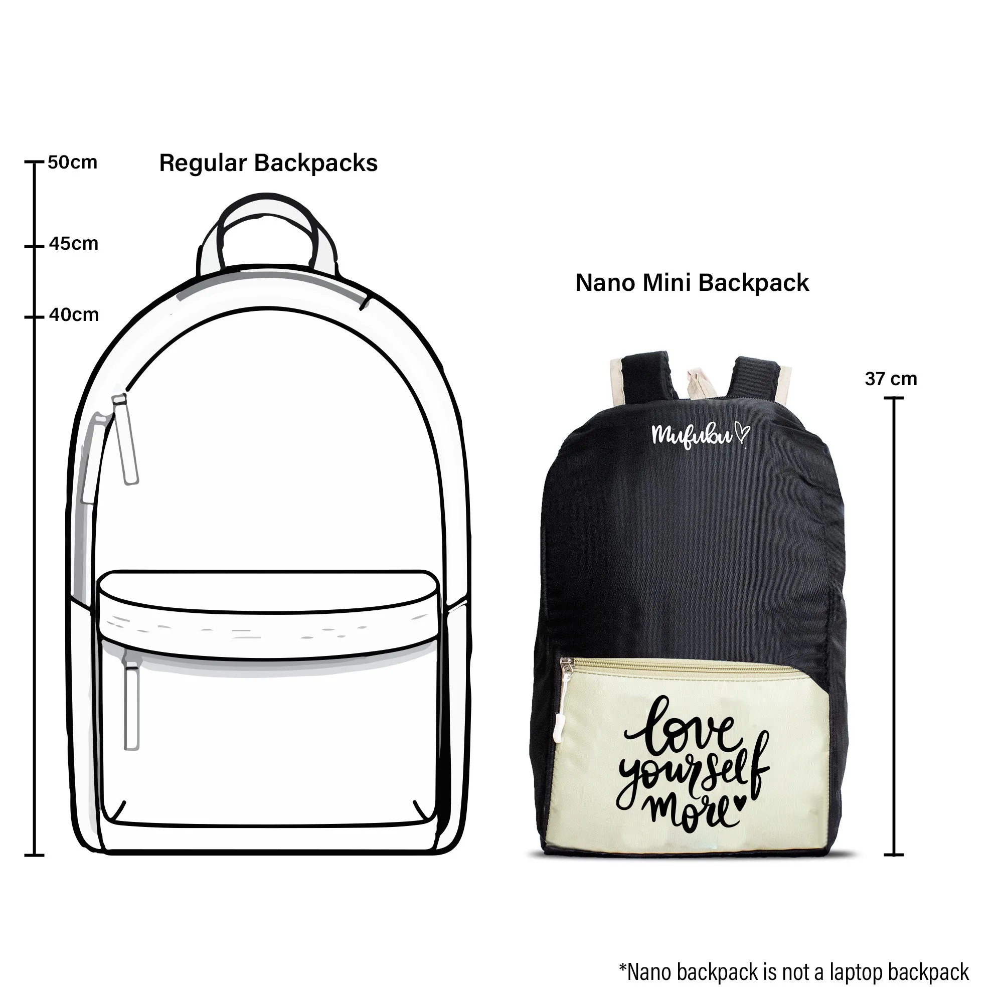 Nano Backpack 15 Ltr Just Do It Black   Pistachio
