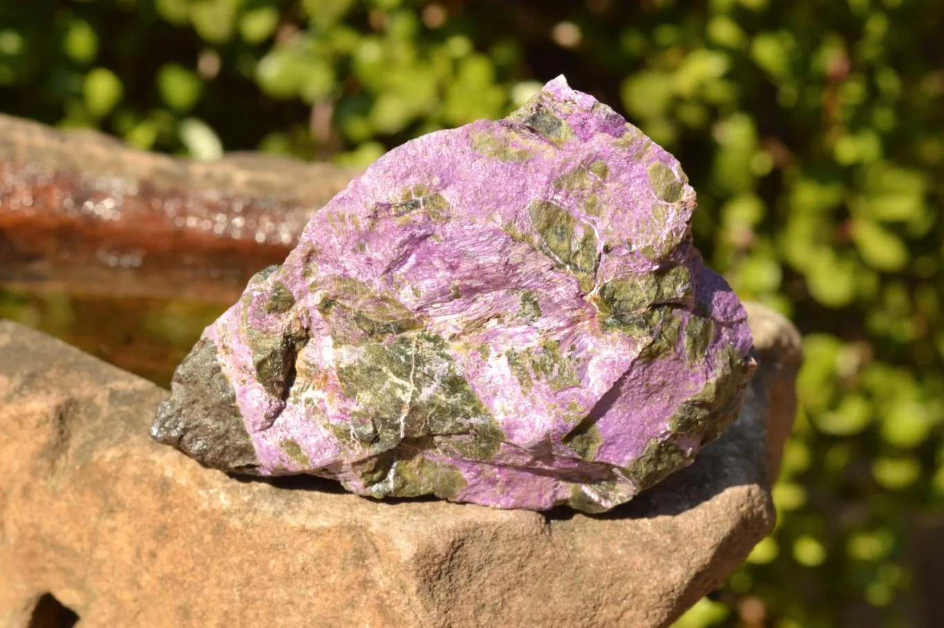 Natural Small Cobbed Selected Rough Stichtite Specimens x 6 From Barberton, South Africa