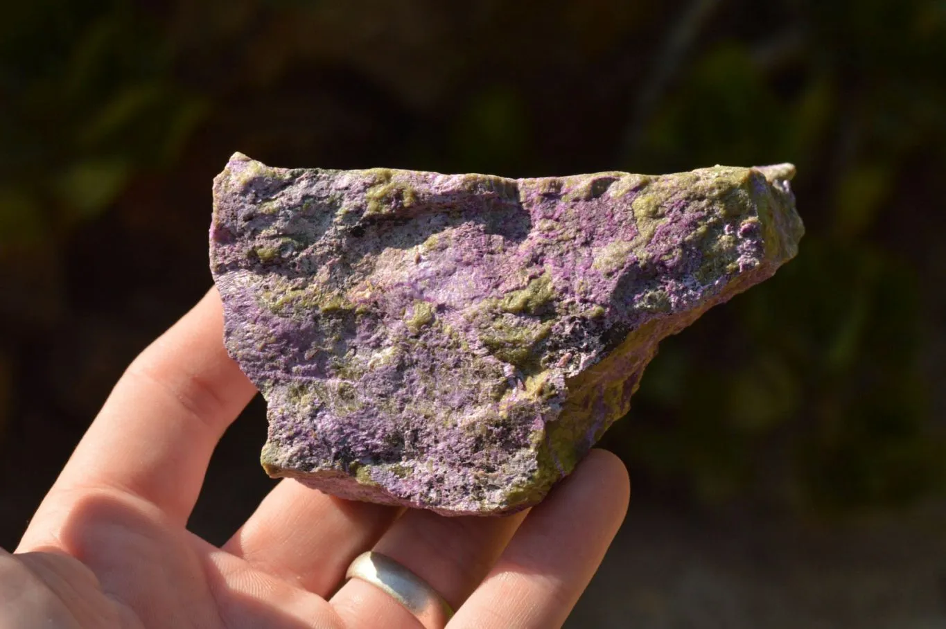 Natural Small Cobbed Selected Rough Stichtite Specimens x 6 From Barberton, South Africa