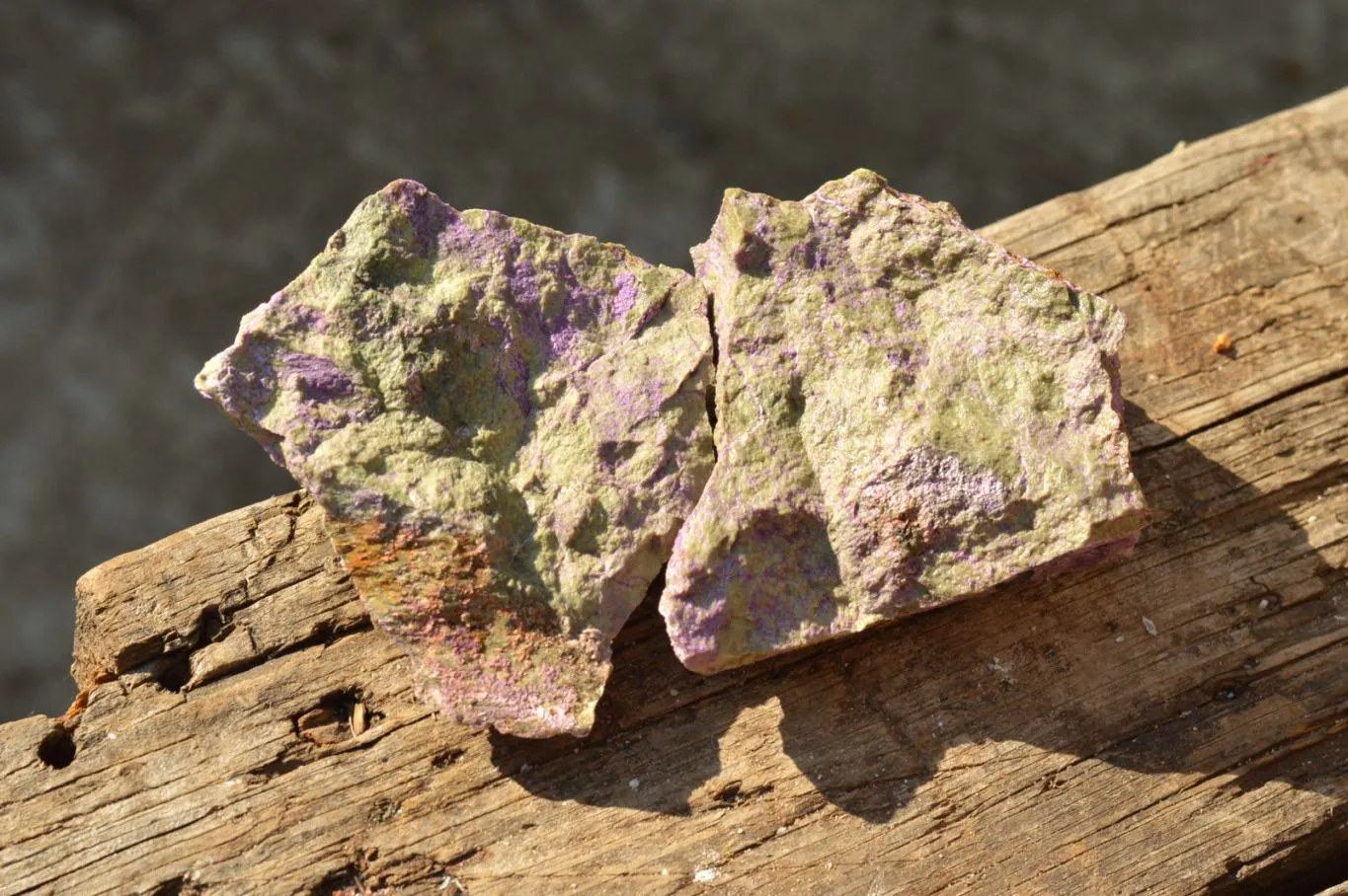 Natural Small Cobbed Selected Rough Stichtite Specimens x 6 From Barberton, South Africa
