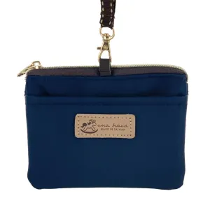 Navy Blue Card & Coin Purse