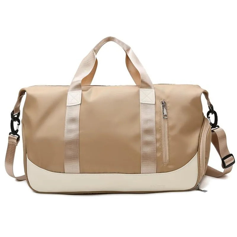 New Women's Sports bag Travel Bags Waterproof Weekend bag Suitcases Handbags Luggage Yoga Shoulder Bags For Gym sac de voyage