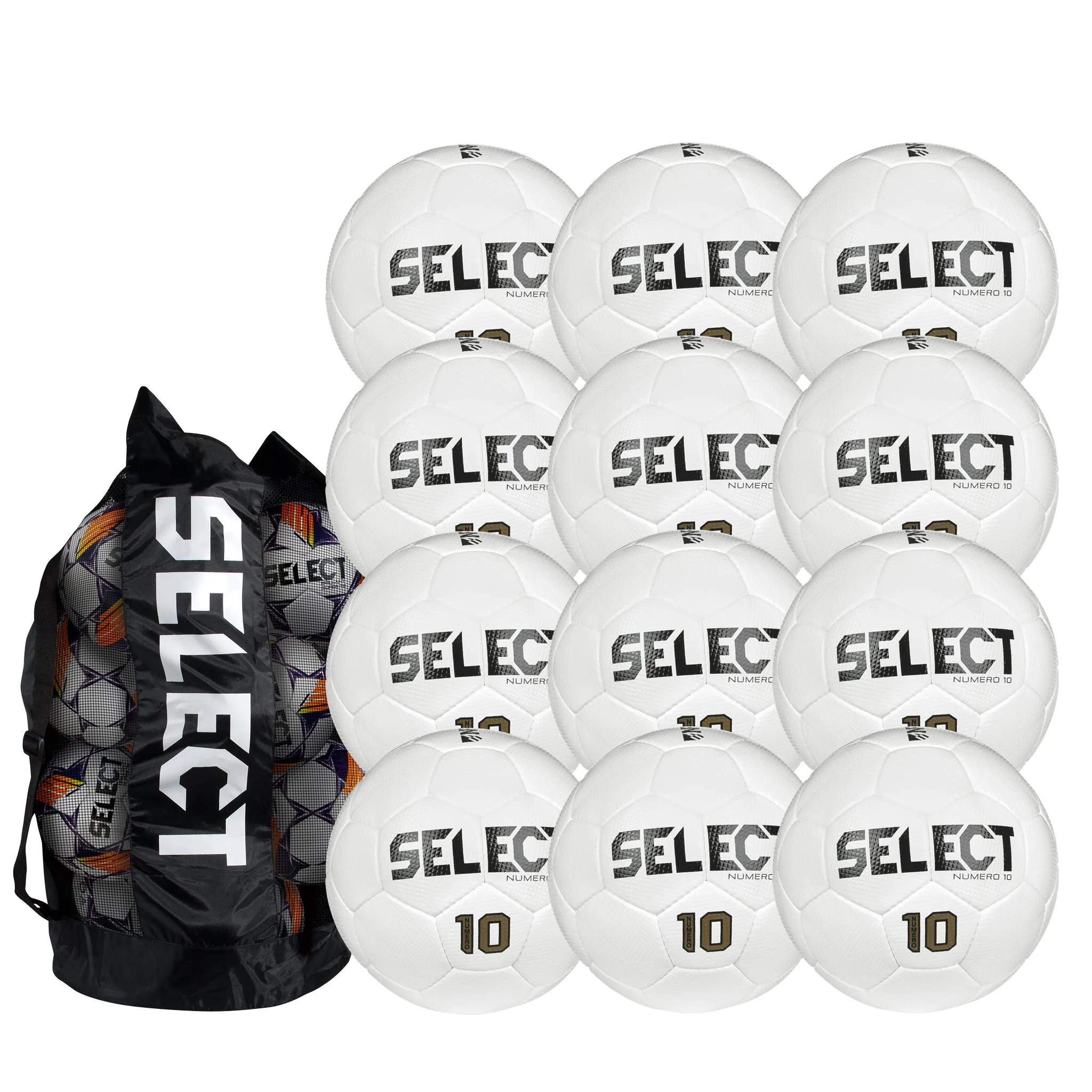 Numero 10 NFHS v25 Pack - 12 Balls   Duffle