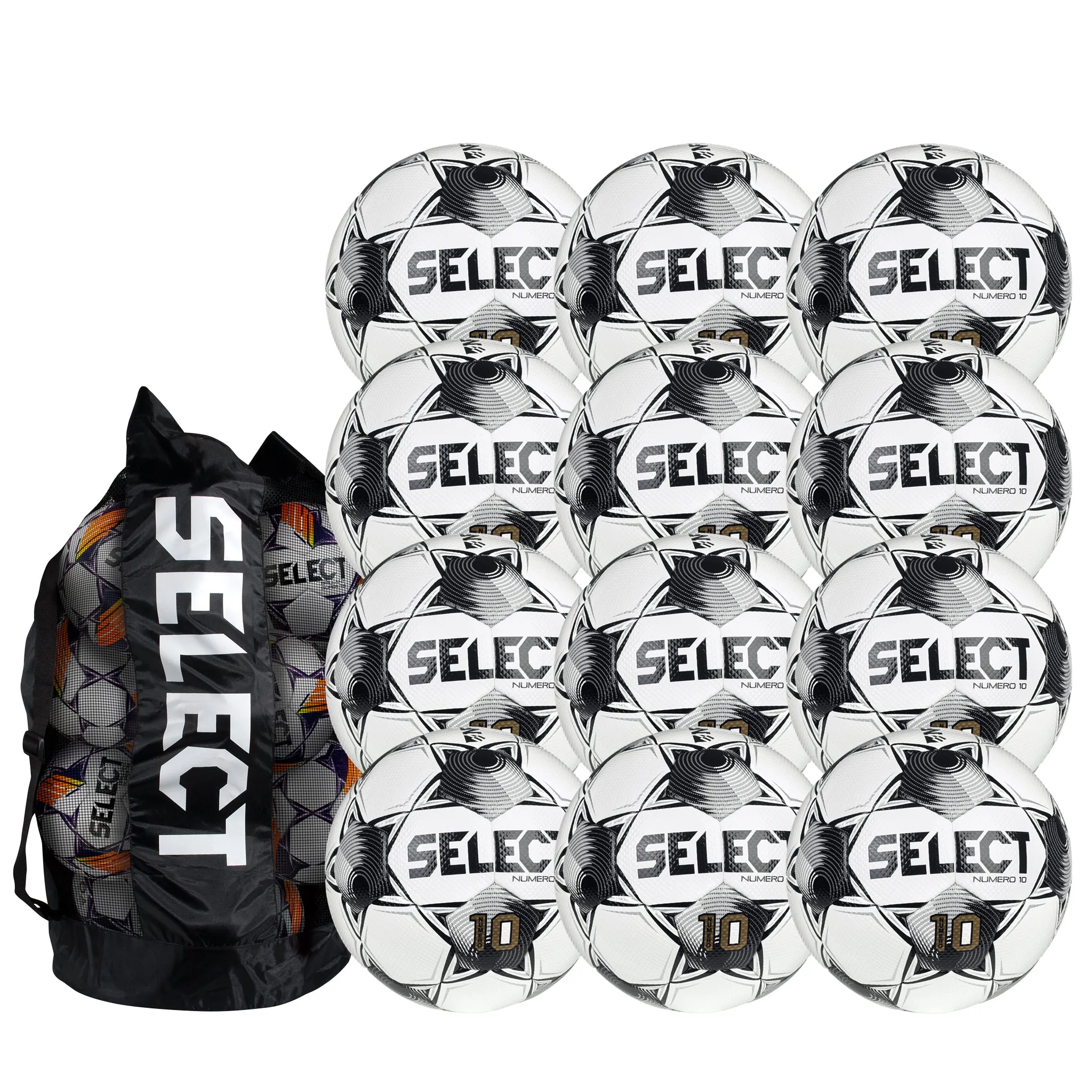 Numero 10 NFHS v25 Pack - 12 Balls   Duffle