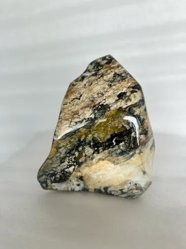 Ocean Jasper Positive Energy Tower - A Beacon of Tranquility and Transformation