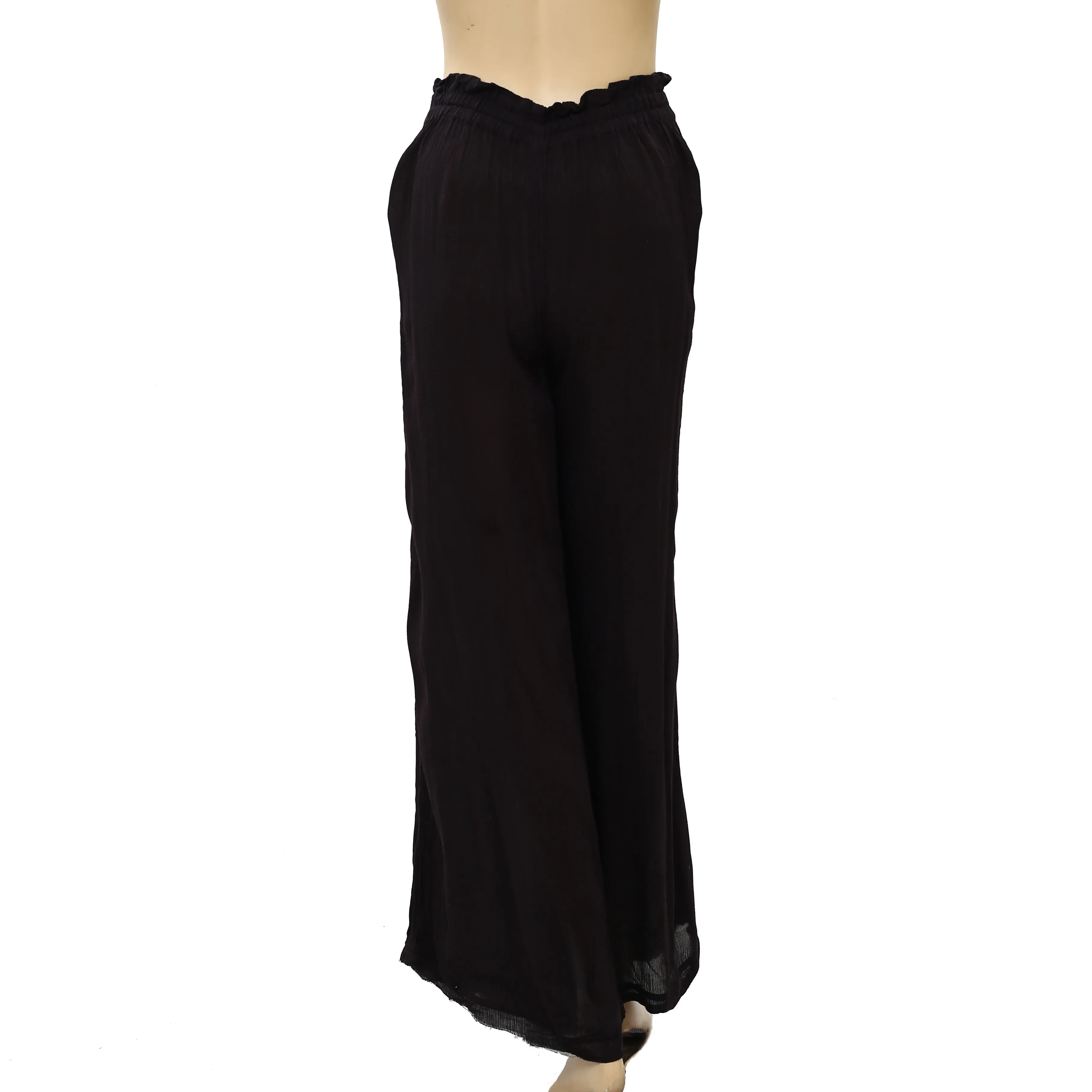 Out From Under Urban Outfitters Fleur Wide Leg Paperbag Trousers Pants