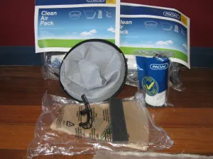 PACVAC Backpack Vacuum Cleaner Clean Air Filter Pack SEK001