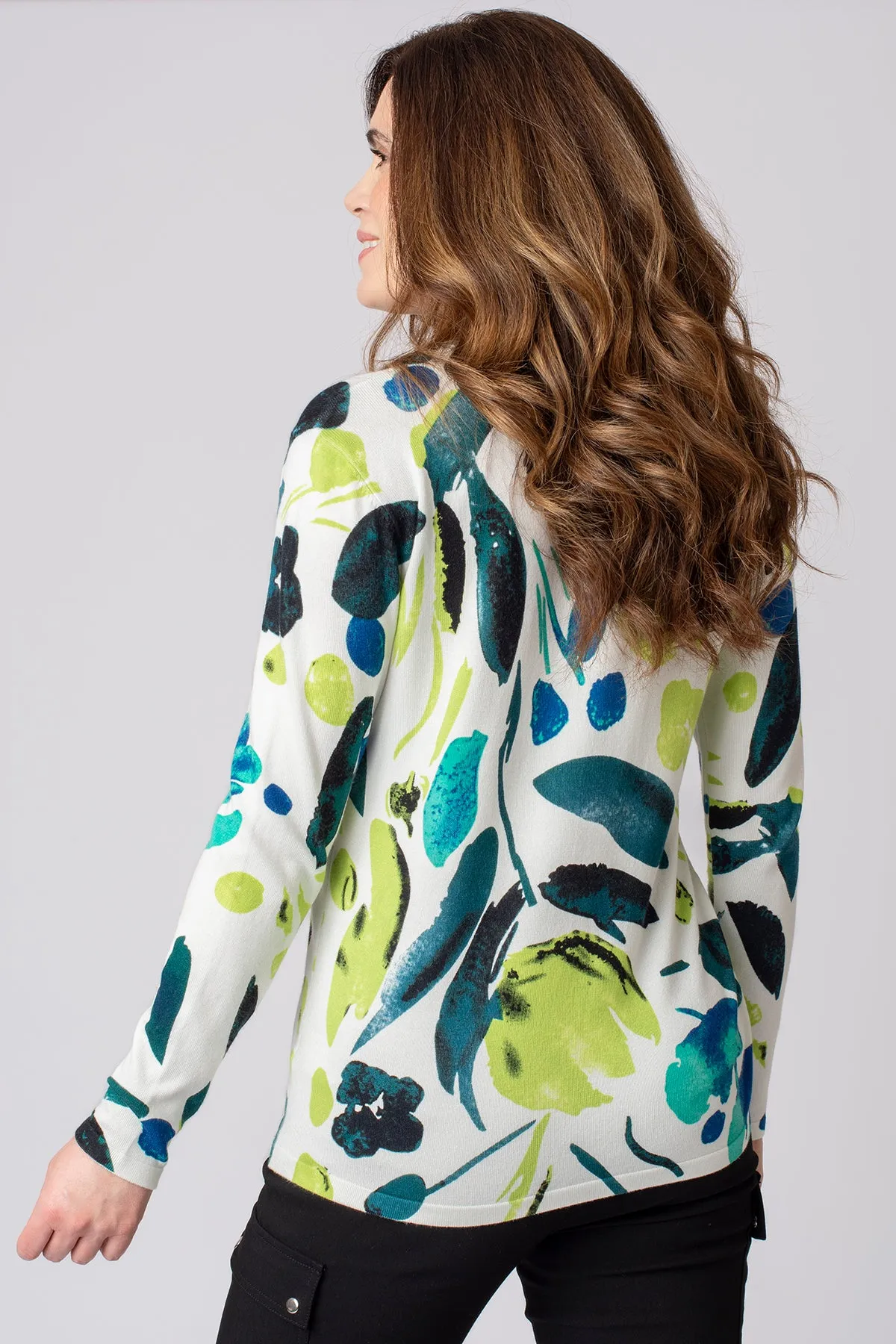 Painted Petal Lightweight Jumper