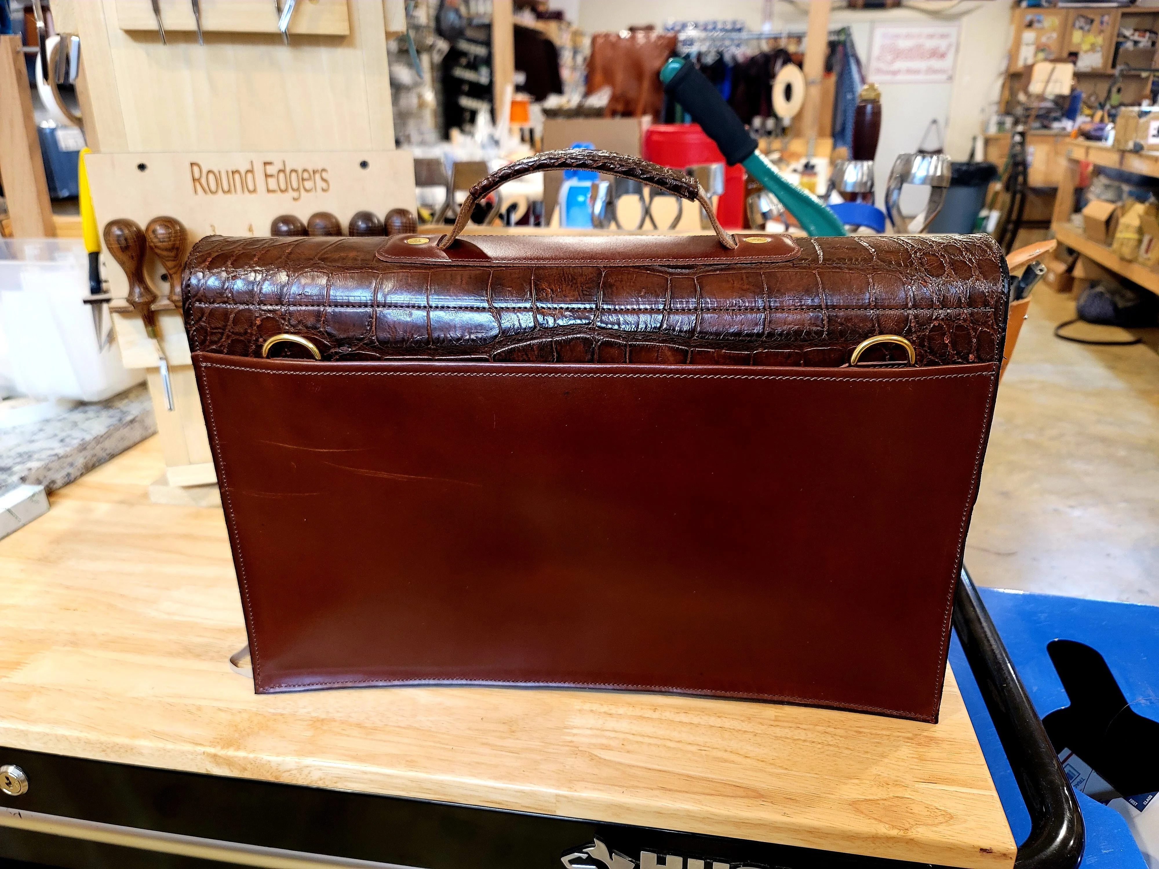 Paper Pattern Livestock Comissioners Bag