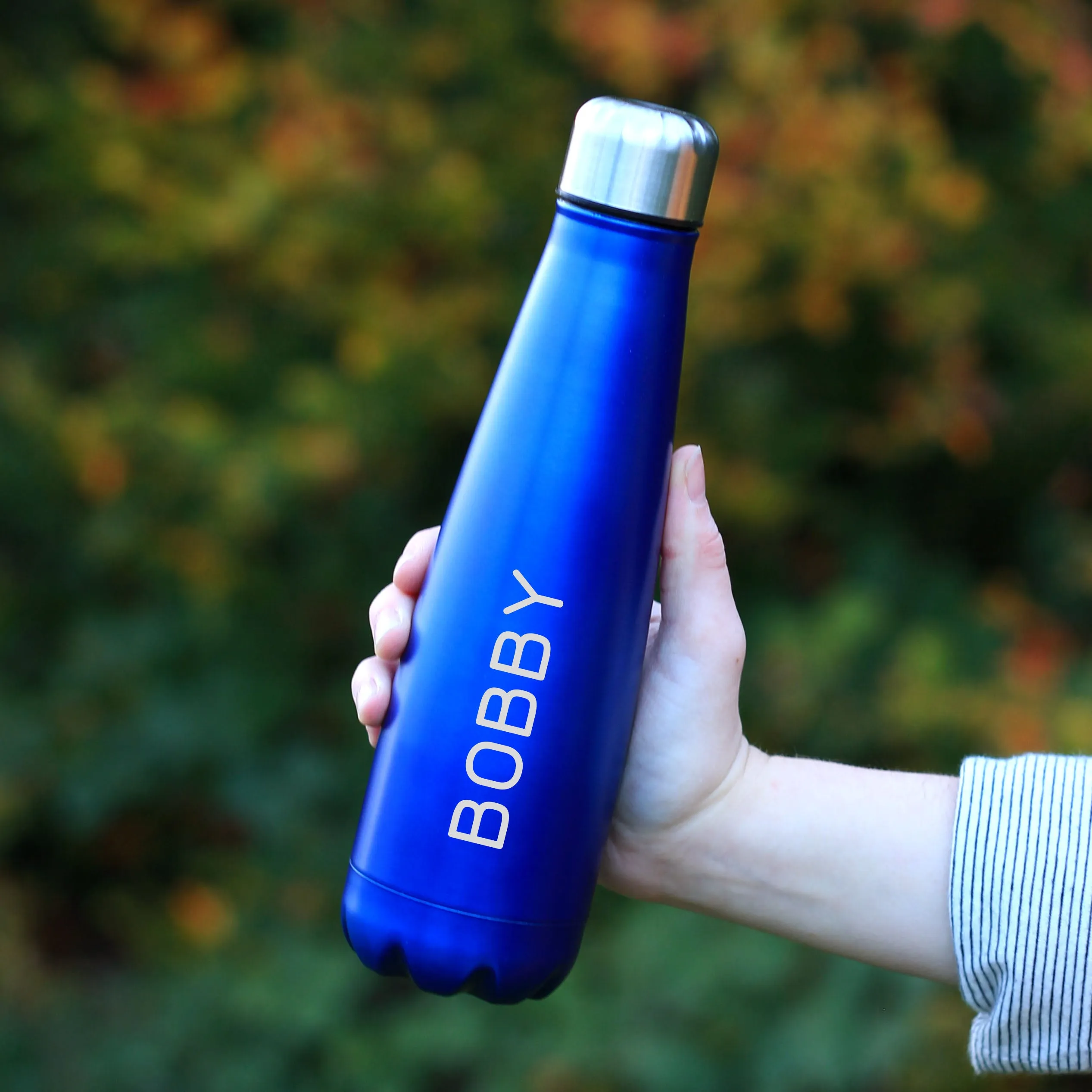 Personalised Engraved 630ml Metal Water Bottle