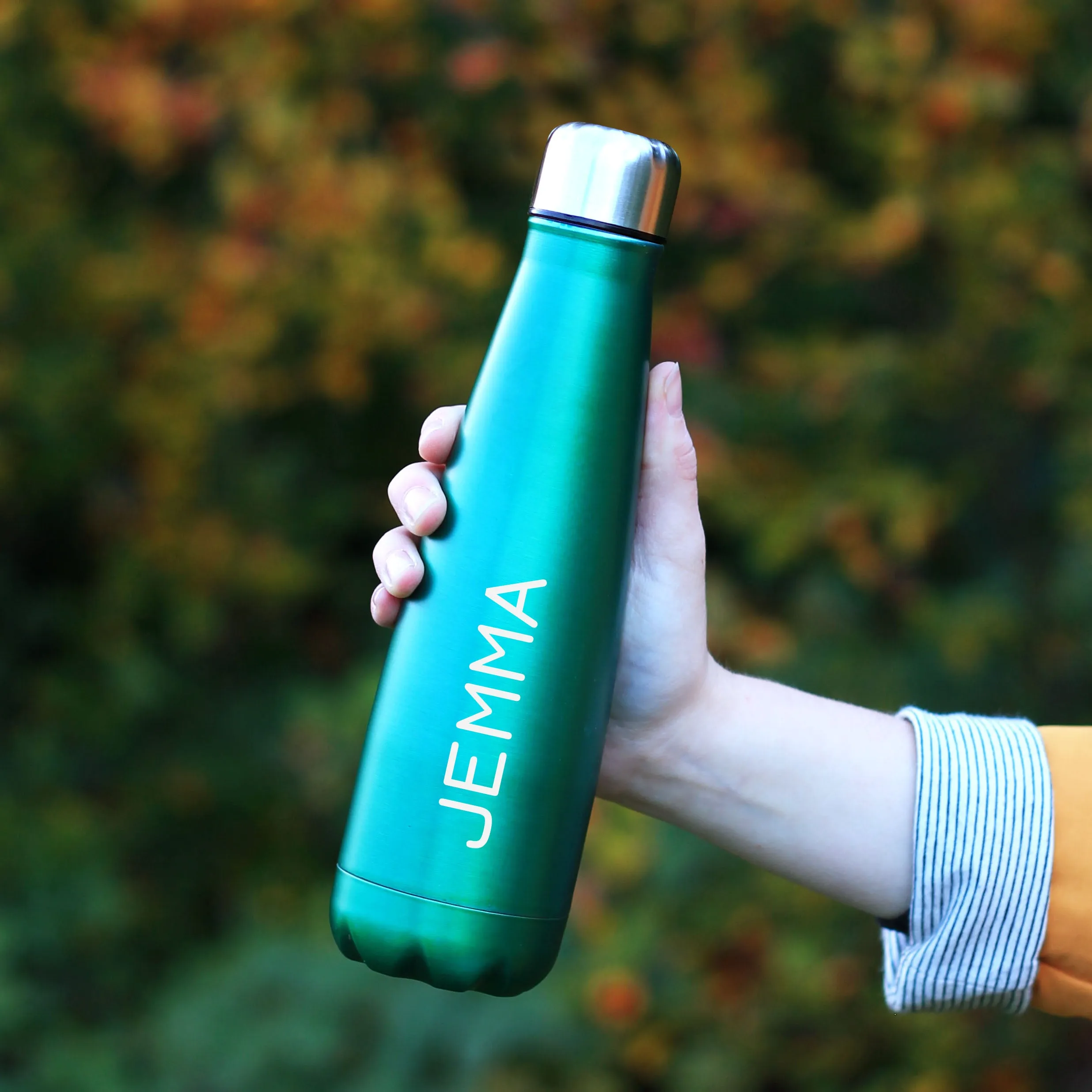 Personalised Engraved 630ml Metal Water Bottle