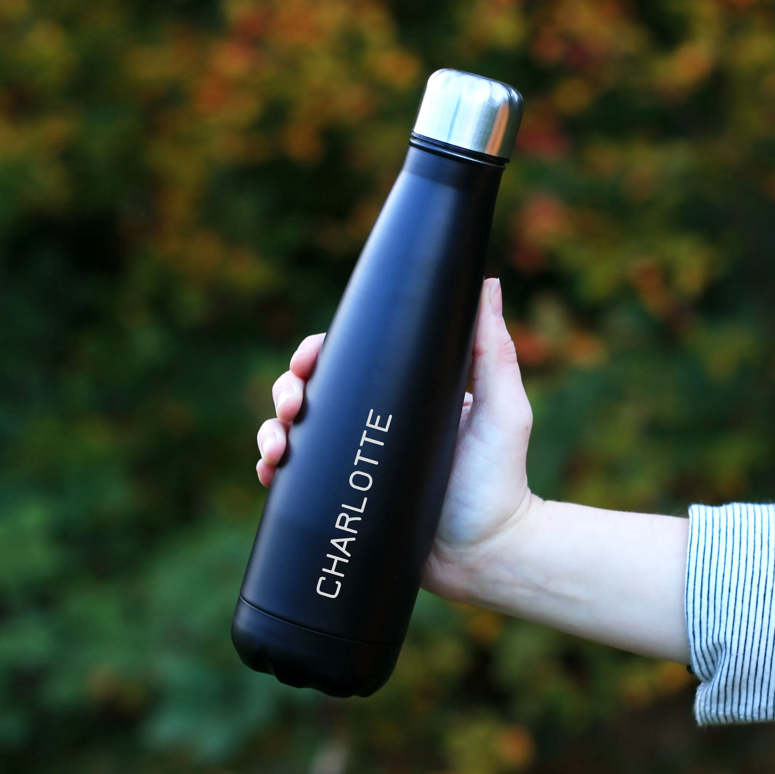Personalised Engraved 630ml Metal Water Bottle