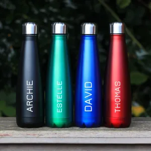 Personalised Engraved 630ml Metal Water Bottle