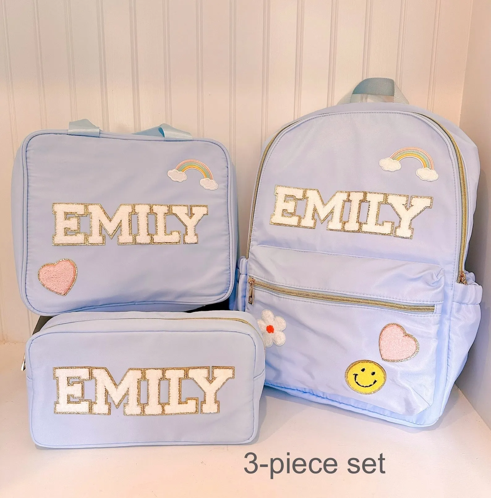 Personalized 3D School Bus Backpack Insulation Lunch Box