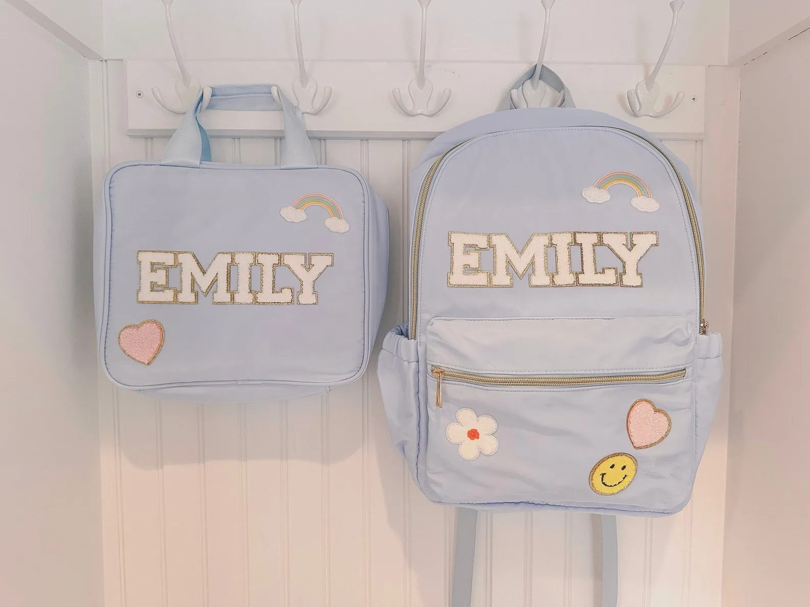 Personalized 3D School Bus Backpack Insulation Lunch Box