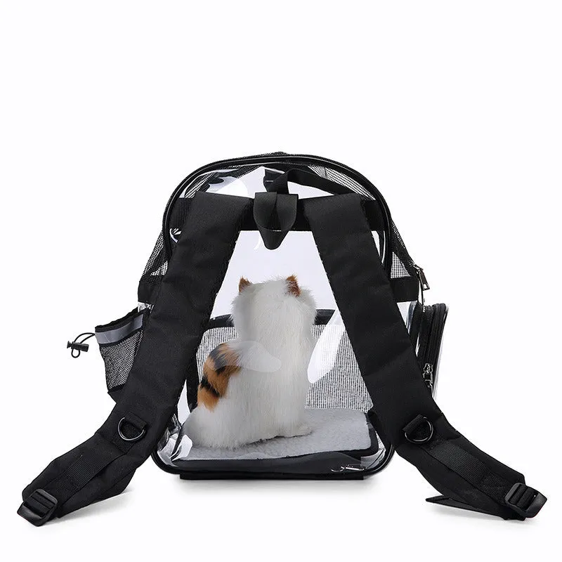 Pet Backpack Carrier for Small Dogs and Cats up to 10lbs