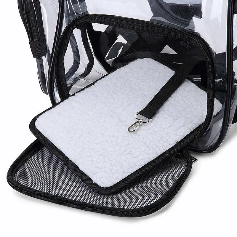 Pet Backpack Carrier for Small Dogs and Cats up to 10lbs
