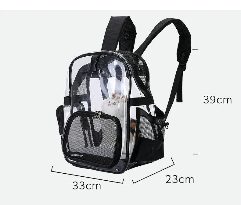 Pet Backpack Carrier for Small Dogs and Cats up to 10lbs