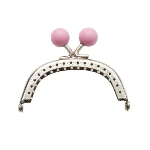 Pink Bauble Sew-In Clasp 3" x 2 1/4"  from Zakka Workshop