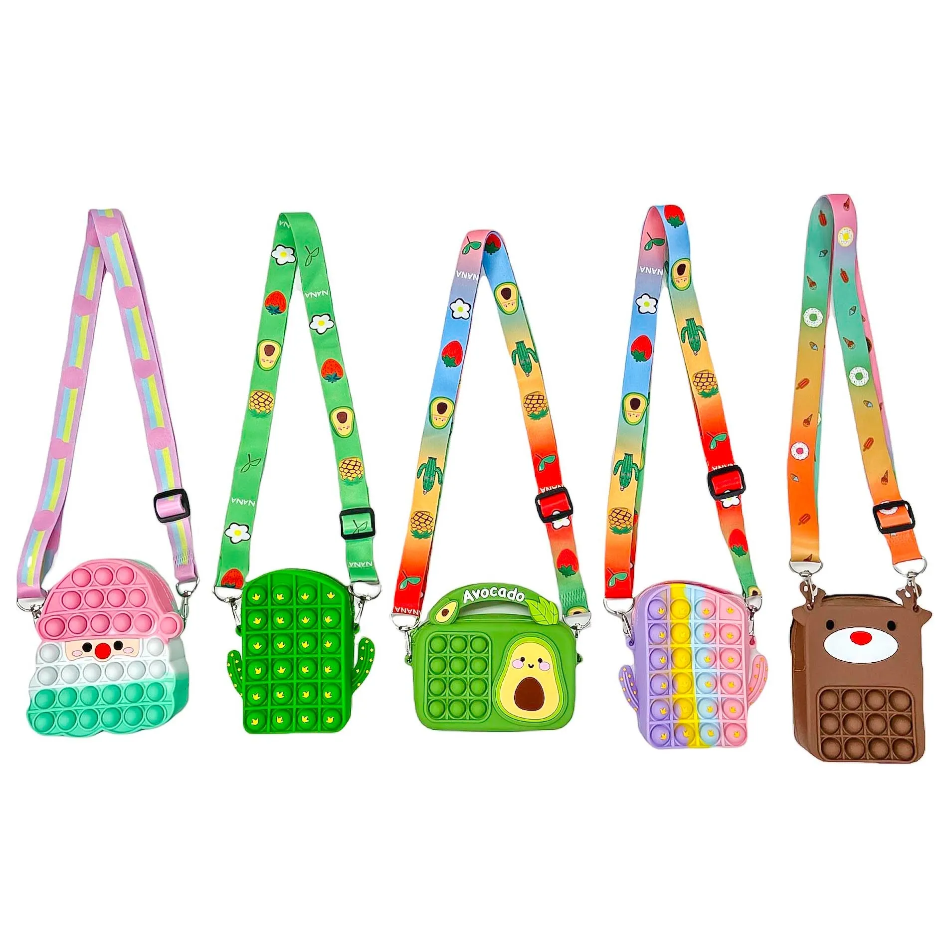 Pop-it Bubble Fidget Handbag for Kids