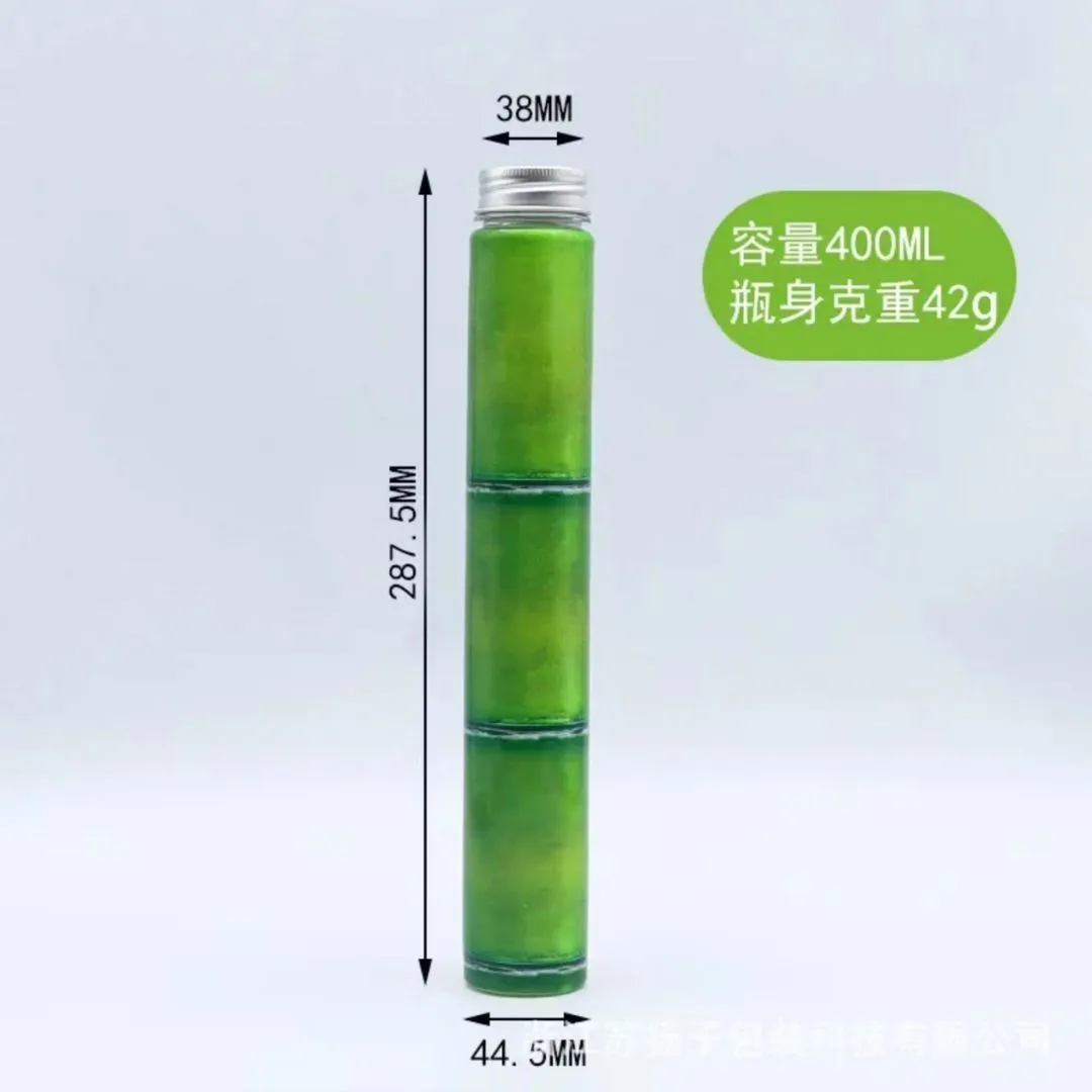 Pretty Bamboo Stick Bottle | Sleek Bamboo Bottle for Panda Lovers | Plastic