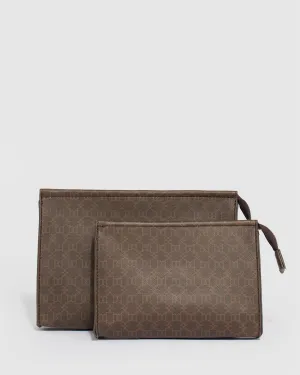 Print Double Purse  Pack