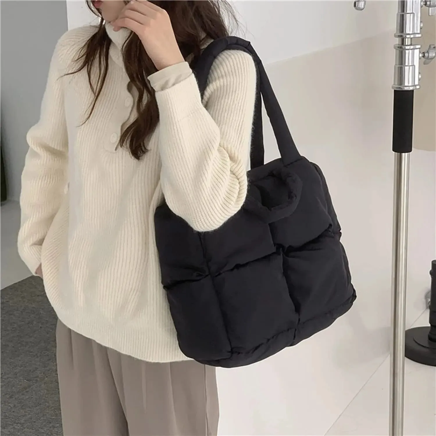 Puffer Tote Bag