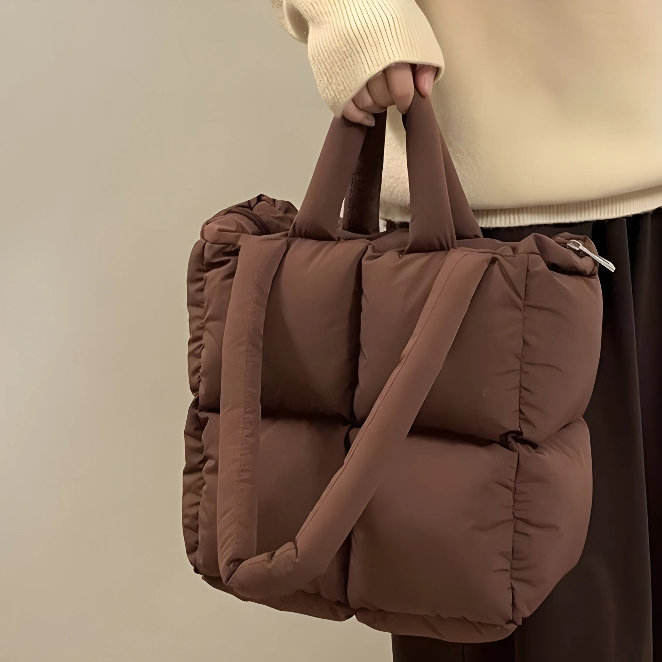 Puffer Tote Bag