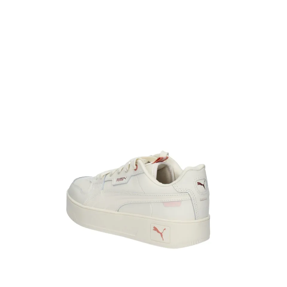 PUMA WOMEN'S CARINA LUX IVORY/GOLD SNEAKER