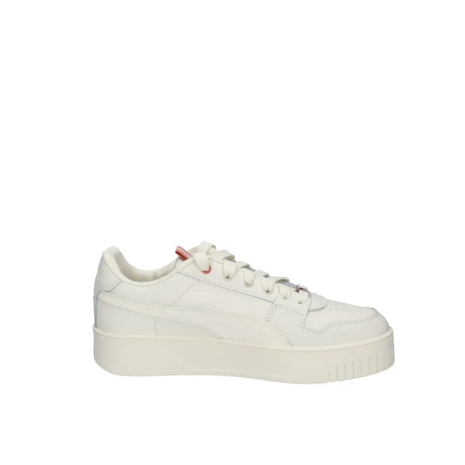 PUMA WOMEN'S CARINA LUX IVORY/GOLD SNEAKER